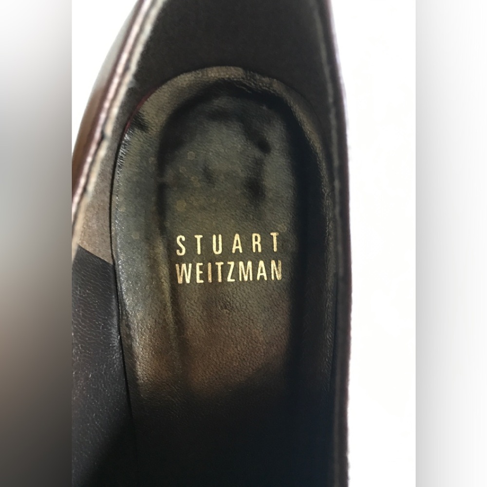 Stuart Weitzman Colorblock Laceup Pump Thailand Style: Dry Kid Size: 7 M - Picture 11 of 13